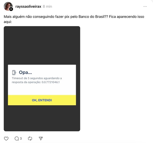 PIX Banco do Brasil fora do ar: relatos, impacto e o que fazer