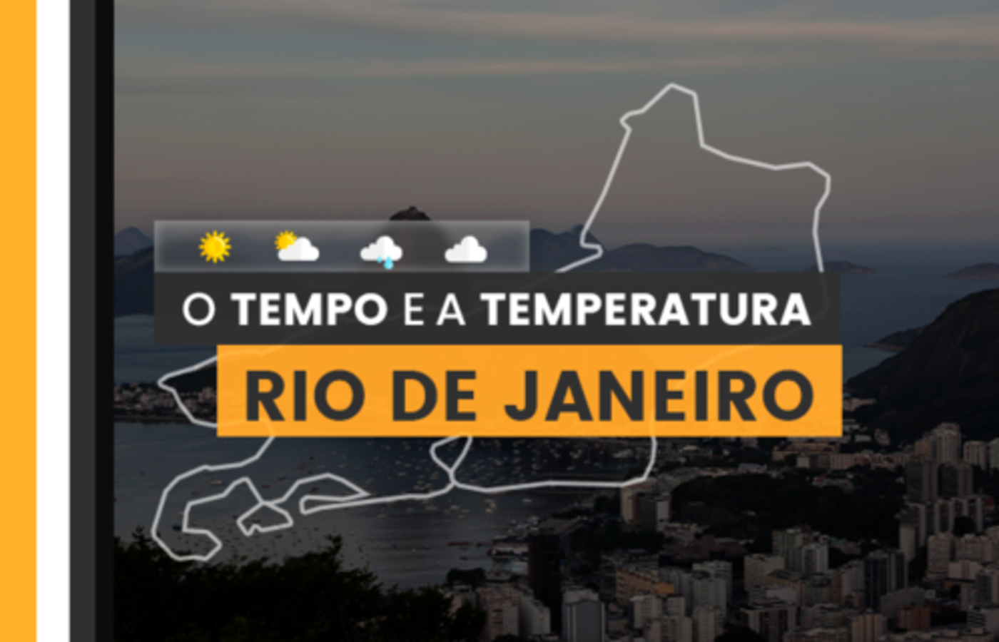 Previsão do tempo no Rio de Janeiro: orientações e riscos