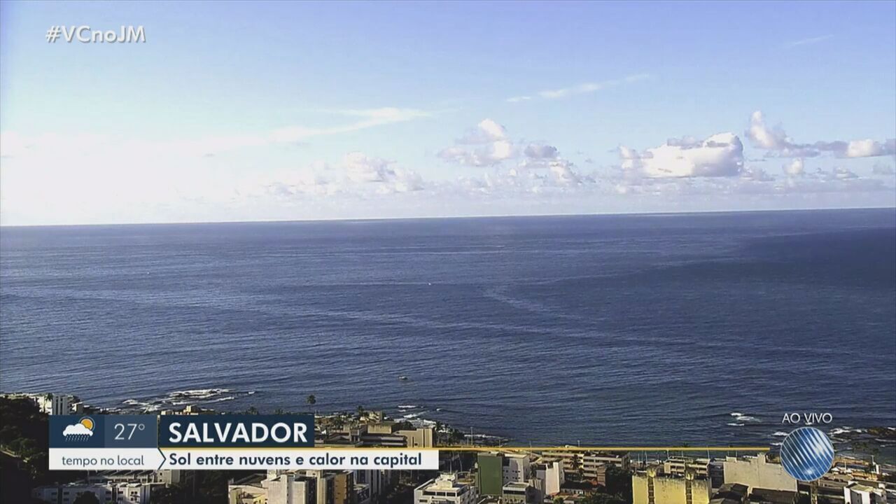 Previsão do tempo Salvador: chuva volumosa e ventos fortes