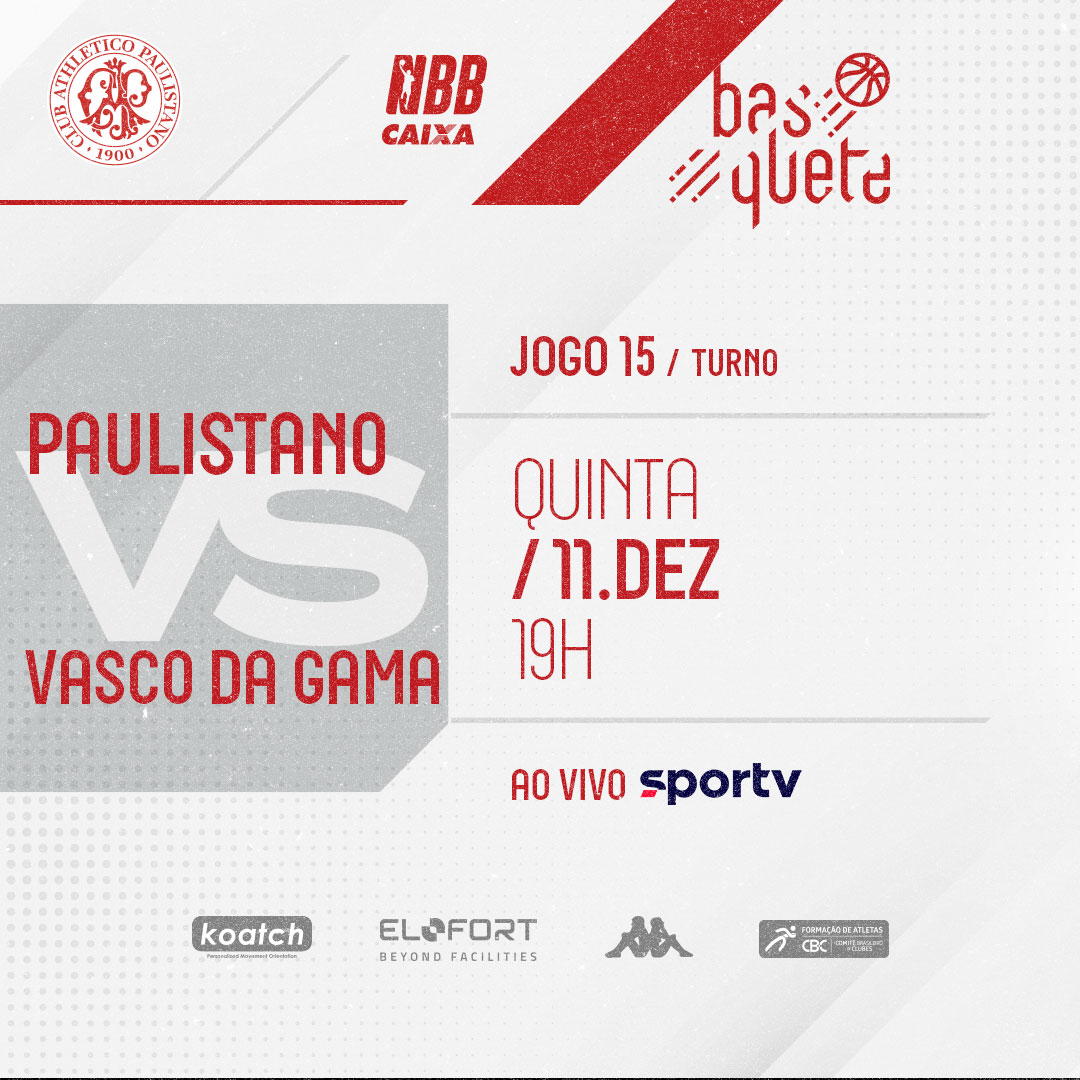 Vasco da Gama x Paulistano: histórico e resultado recente